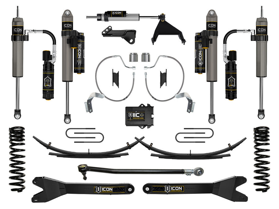 ICON 2023-2025 Ford F-250/F-350 Super Duty 4WD, Gas, 4.5" Lift, Stage 8 Suspension System w/ Radius Arms & Expansion Packs for Ford Super Duty