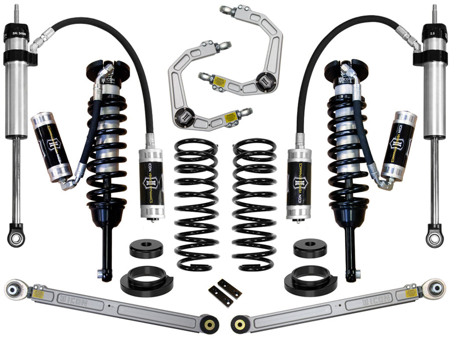 ICON 2003-09 Lexus GX470, 0-3.5" Lift, Stage 5 Suspension System, Billet UCA for Lexus GX470