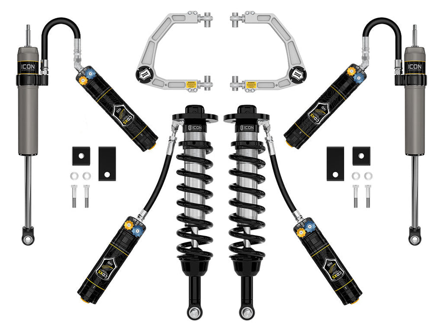 ICON 2022-2025 Toyota Tundra, 1.25-3.5" Lift, Stage 9, 2.5 Suspension System, Billet, CDXS for Toyota Tundra