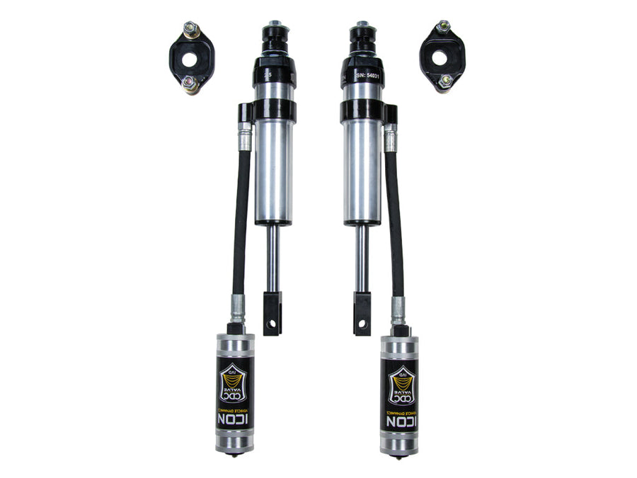 ICON 11-19 GM 2500/3500 HD 0-2” Lift Front Ex Travel 2.5 VS RR/CDCV Shocks, Pair for Chevrolet Silverado