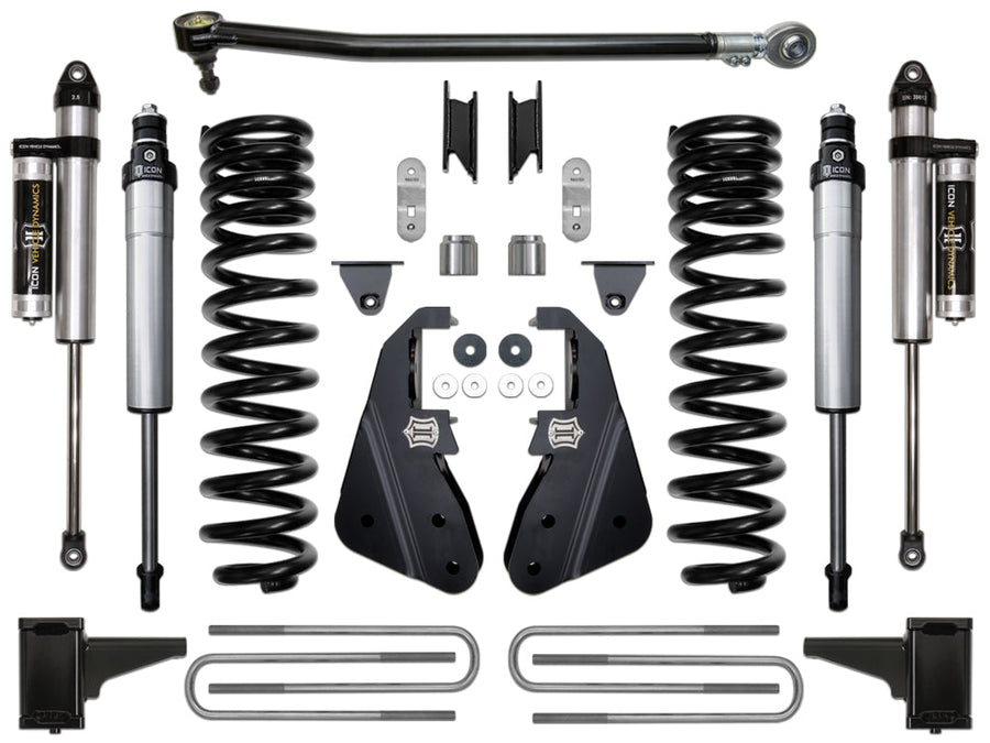 ICON 2017-2019 Ford F250/F350, 4.5" Lift, Stage 2 Suspension System for Ford Super Duty