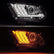 10-12 Ford Mustang LUXX-Series LED Projector Headlights Chrome | AlphaRex