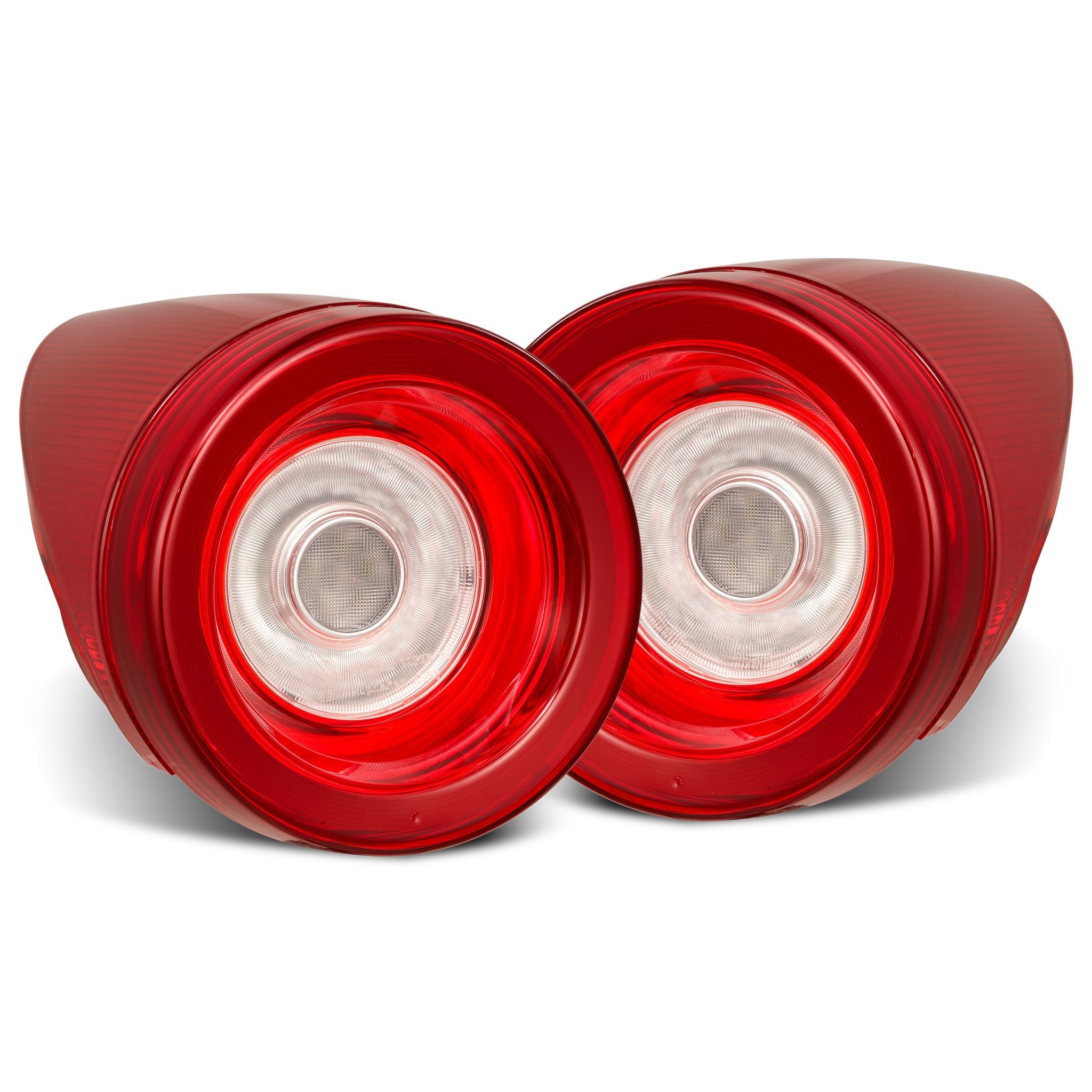 10-15 Ferrari 458 NOVA-Series Prismatic LED Tail Lights Red Clear ...