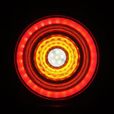 10-15 Ferrari 458 NOVA-Series Prismatic LED Tail Lights Red Clear | AlphaRex