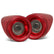 10-15 Ferrari 458 NOVA-Series Prismatic LED Tail Lights Red Smoke | AlphaRex