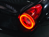 10-15 Ferrari 458 NOVA-Series Prismatic LED Tail Lights Smoke | AlphaRex
