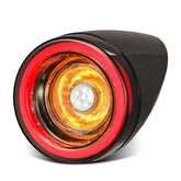 10-15 Ferrari 458 NOVA-Series Prismatic LED Tail Lights Smoke | AlphaRex