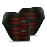 10-24 Toyota 4Runner LUXX-Series LED Tail Lights Black-Red | AlphaRex