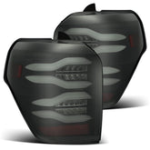 10-24 Toyota 4Runner PRO-Series LED Tail Lights Jet Black | AlphaRex