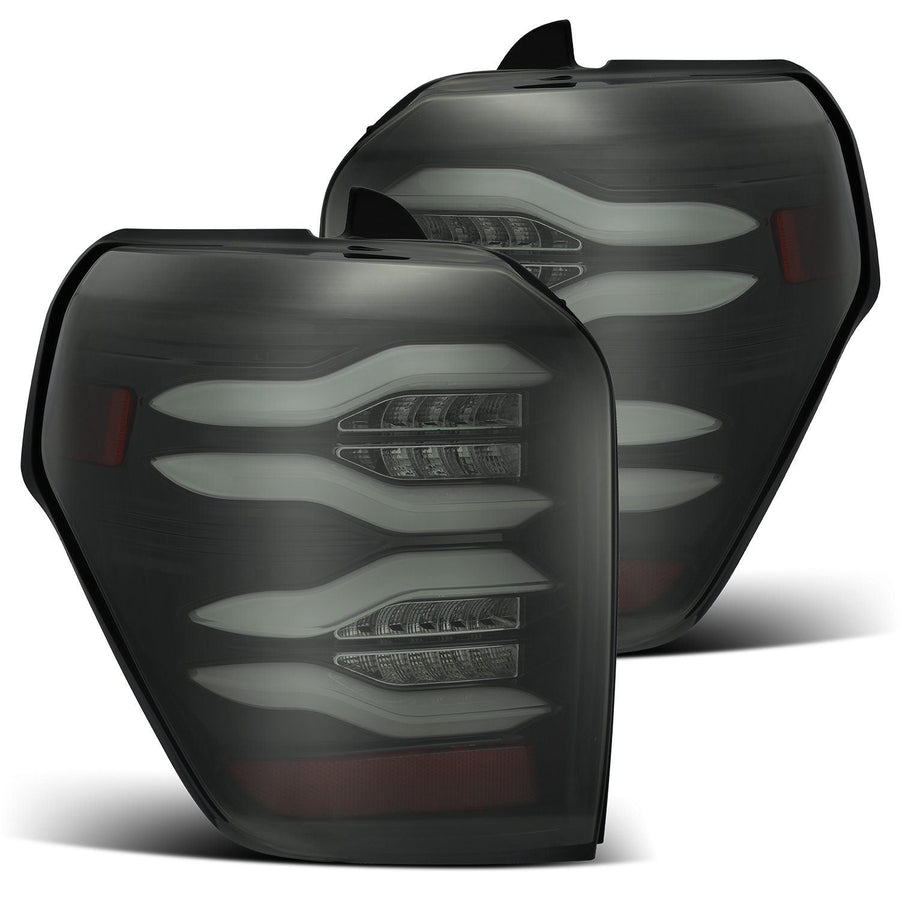 10-24 Toyota 4Runner PRO-Series LED Tail Lights Jet Black | AlphaRex