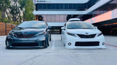 11-20 Toyota Sienna LUXX-Series Projector Headlights Alpha-Black | AlphaRex