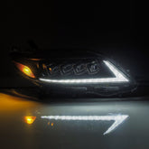 11-20 Toyota Sienna NOVA-Series LED Projector Headlights Black | AlphaRex