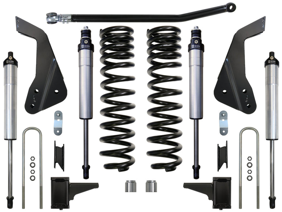 ICON 2008-2010 Ford F250/F350, 4.5" Lift, Stage 2 Suspension System for Ford Super Duty