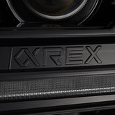 12-15 Toyota Tacoma LUXX-Series LED Projector Headlights Alpha-Black | AlphaRex