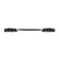 12-21 Tesla Model S LUXX-Series LED Tail Lights Alpha-Black (With Black Trunk Center Piece Replacement) | AlphaRex