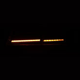 12-21 Tesla Model S LUXX-Series LED Tail Lights Black Red (With Black Trunk Center Piece Replacement) | AlphaRex