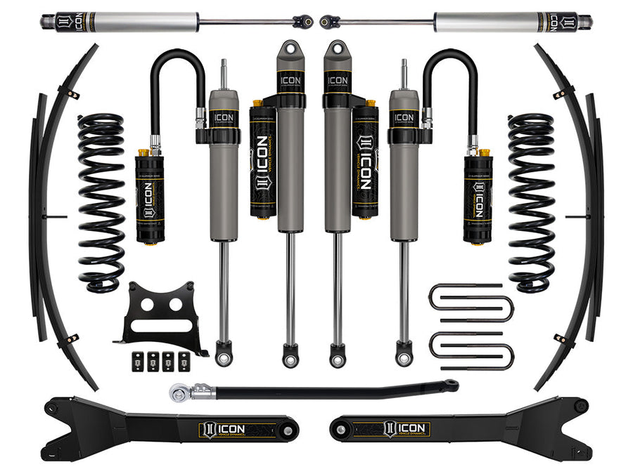 ICON 2011-2016 Ford F-250/F-350 Super Duty 4WD Diesel, 2.5" Lift, Stage 6 Suspension System w/ Expansion Packs for Ford Super Duty