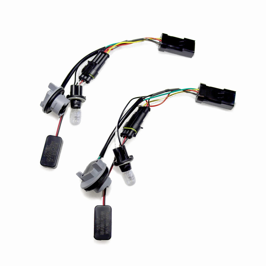 13-18 Ram Stock LED Tail Lights to AlphaRex PRO-Series Tail Lights Converters | AlphaRex