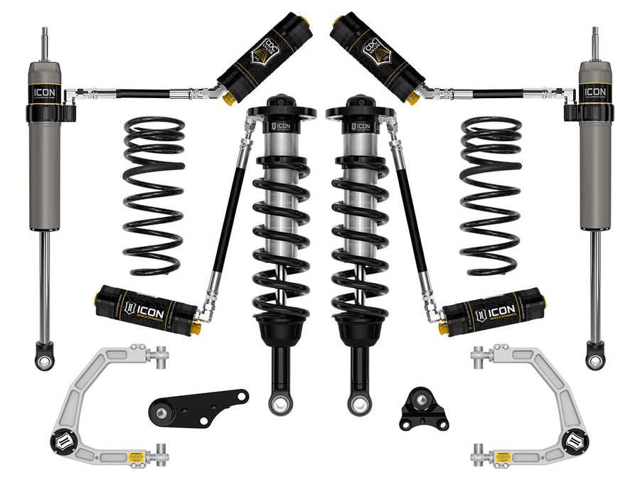 ICON 2024-2025 Toyota Tacoma 1.25-3" Lift, Stage 5 Suspension System, Billet, Overland Rear Springs for Toyota Tacoma