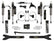 ICON 2023-2025 Ford F-250/F-350 Super Duty 4WD, Gas, 4.5" Lift, Stage 8 Suspension System w/ Radius Arms for Ford Super Duty