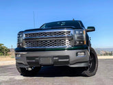 14-15 Chevrolet Silverado NOVA-Series LED Projector Headlights Black | AlphaRex