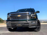 14-15 Chevrolet Silverado PRO-Series Halogen Projector Headlights Alpha-Black | AlphaRex