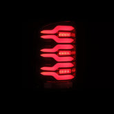14-18 GMC Sierra 1500/2500HD/3500HD LUXX-Series LED Tail Lights Black-Red | AlphaRex