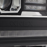 14-18 GMC Sierra LUXX-Series LED Projector Headlights Black | AlphaRex