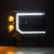 14-18 GMC Sierra NOVA-Series LED Projector Headlights Alpha-Black | AlphaRex