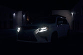 14-23 Lexus GX 460 NOVA-Series LED Projector Headlights Alpha-Black | AlphaRex
