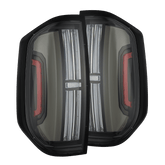 14-21 Toyota Tundra NOVA-Series Prismatic LED Tail Lights Black | AlphaRex