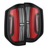 14-21 Toyota Tundra NOVA-Series Prismatic LED Tail Lights Black-Red | AlphaRex