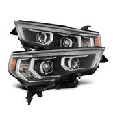 14-24 Toyota 4Runner MK II LUXX-Series LED Projector Headlights Black | AlphaRex