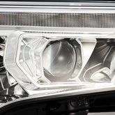 14-24 Toyota 4Runner MK II LUXX-Series LED Projector Headlights Chrome | AlphaRex