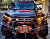 14-24 Toyota 4Runner MK II NOVA-Series LED Projector Headlights Alpha-Black | AlphaRex