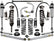 ICON 2003-09 Lexus GX470, 0-3.5" Lift, Stage 7 Suspension System, Billet UCA for Lexus GX470