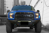 15-17 Ford F150 / 17-20 Ford F150 Raptor LUXX-Series LED Projector Headlights Jet Black | AlphaRex