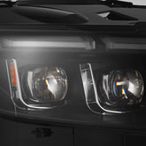 15-17 Ford Mustang/18-20 Mustang Shelby GT350/GT500 MK II NOVA-Series LED Projector Headlights Black | AlphaRex