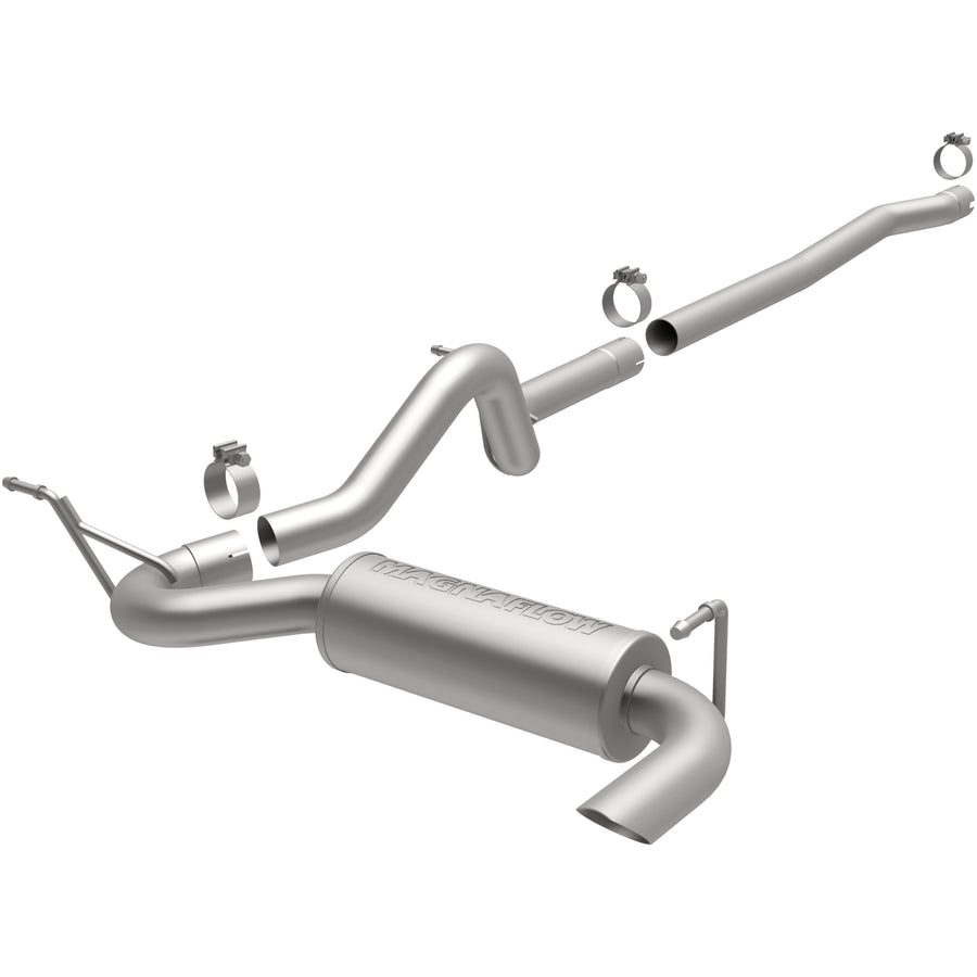 MagnaFlow 2018 Jeep Wrangler JK 3.6L | 2012-2017 Jeep Wrangler 3.6L Competition Series Cat-Back Performance Exhaust System 15117