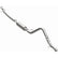 MagnaFlow® 2018 Jeep Wrangler JK 3.6L | 2012-2017 Jeep Wrangler 3.6L Rock Crawler Series™ Cat-Back Performance Exhaust System 15237