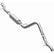 MagnaFlow® 2007-2011 Jeep Wrangler 3.8L Rock Crawler Series™ Cat-Back Performance Exhaust System 15238