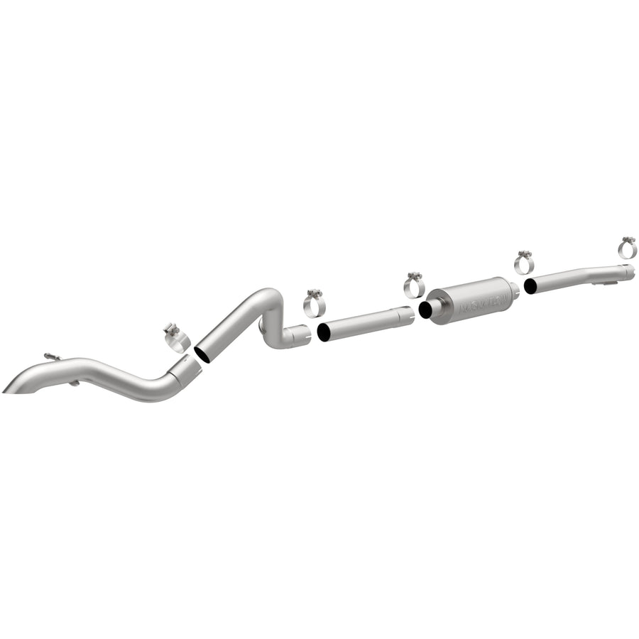 MagnaFlow® 2007-2011 Jeep Wrangler 3.8L Rock Crawler Series™ Cat-Back Performance Exhaust System 15239
