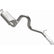 MagnaFlow 1997-1999 Jeep Wrangler 2.5L | 1997-1999 Jeep Wrangler 4.0L Street Series Cat-Back Performance Exhaust System 15854