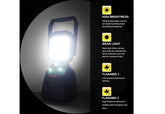 15W Magnetic Base Rechargeable LED Work/Camp Light