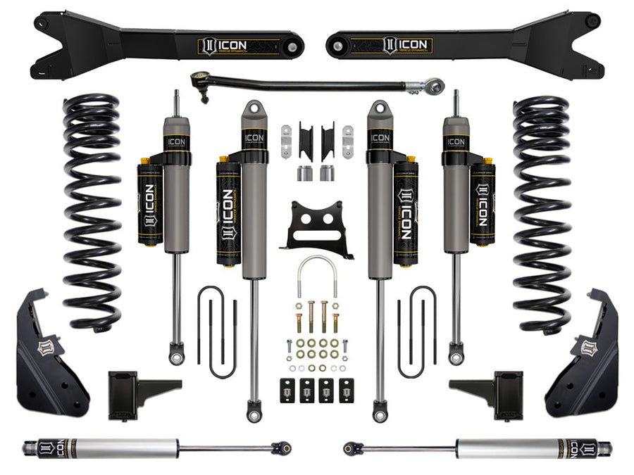 ICON 2017-19 Ford F250/F350, 4.5" Lift, Stage 5 Suspension System, w/Radius Arm for Ford Super Duty