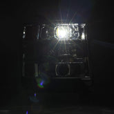 16-18 Chevrolet Silverado 1500 LUXX-Series LED Projector Headlights Chrome | AlphaRex