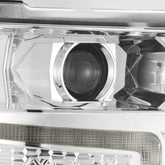 16-18 Chevrolet Silverado 1500 LUXX-Series LED Projector Headlights Chrome | AlphaRex