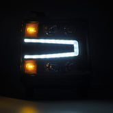 16-18 Chevrolet Silverado 1500 NOVA-Series LED Projector Headlights Black | AlphaRex