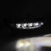 16-21 Honda Civic NOVA-Series LED Projector Headlights Alpha-Black | AlphaRex