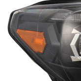 16-23 Toyota Tacoma MK II NOVA-Series LED Projector Headlights Black | AlphaRex